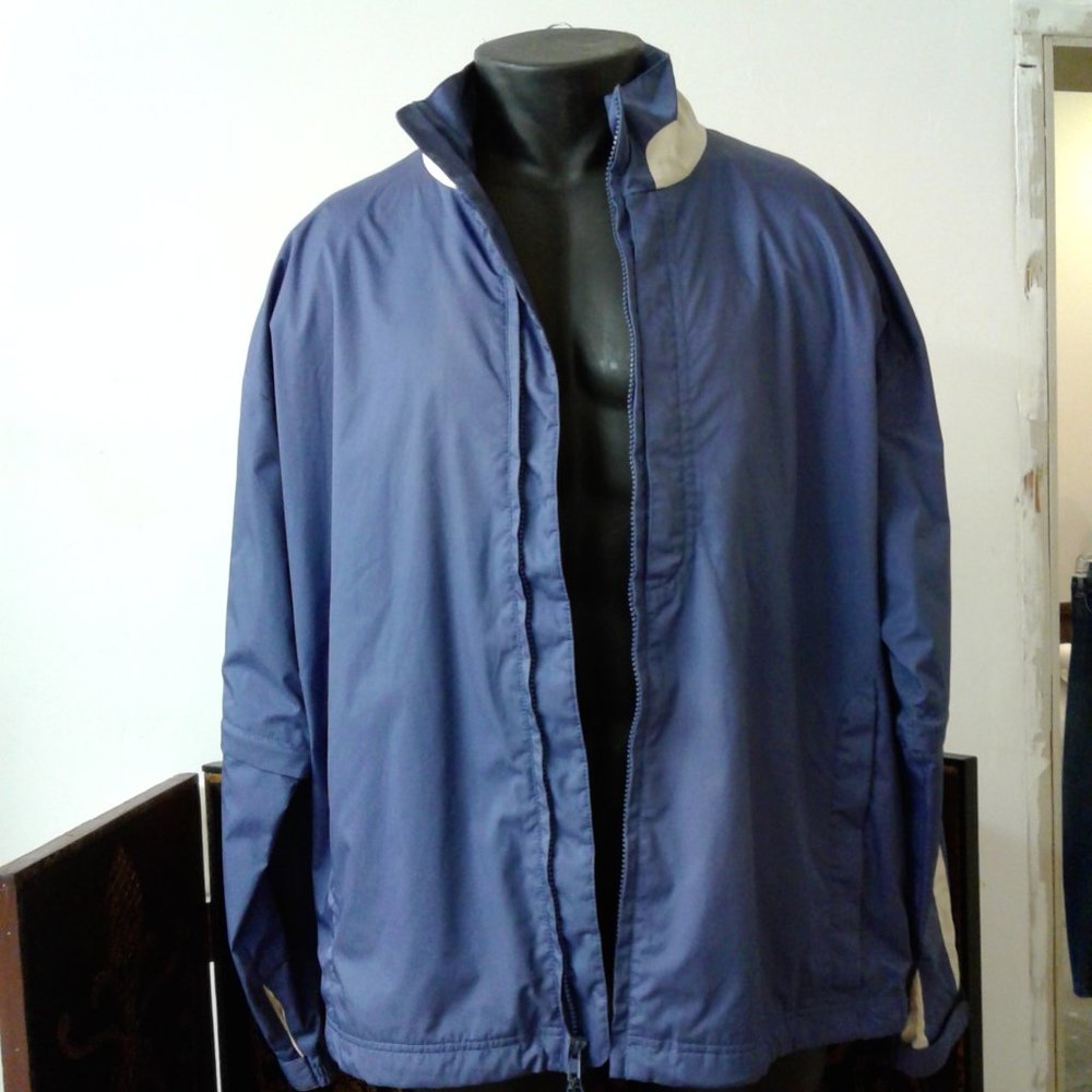 Forrester`S Blue Golf Jacket Size Large